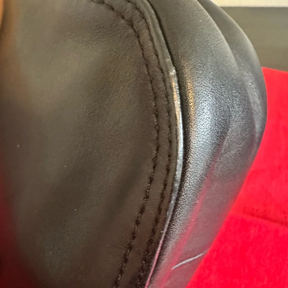 Coach Willis turn lock bag. Arm bag or cross body with tassel black - Picture 10 of 12